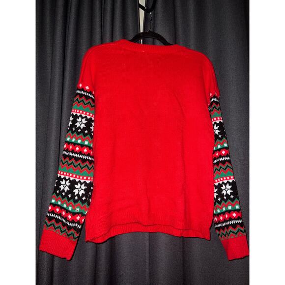 Ugly Christmas Sweater Xmas Size Large - Picture 3 of 3